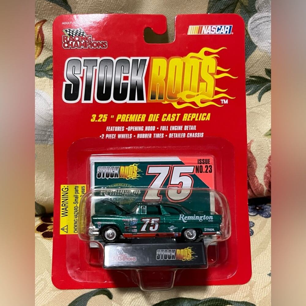 1997 Racing Champions Stock Rods Issue #23 Rick Mast Remington 56 Ford Crown Vic